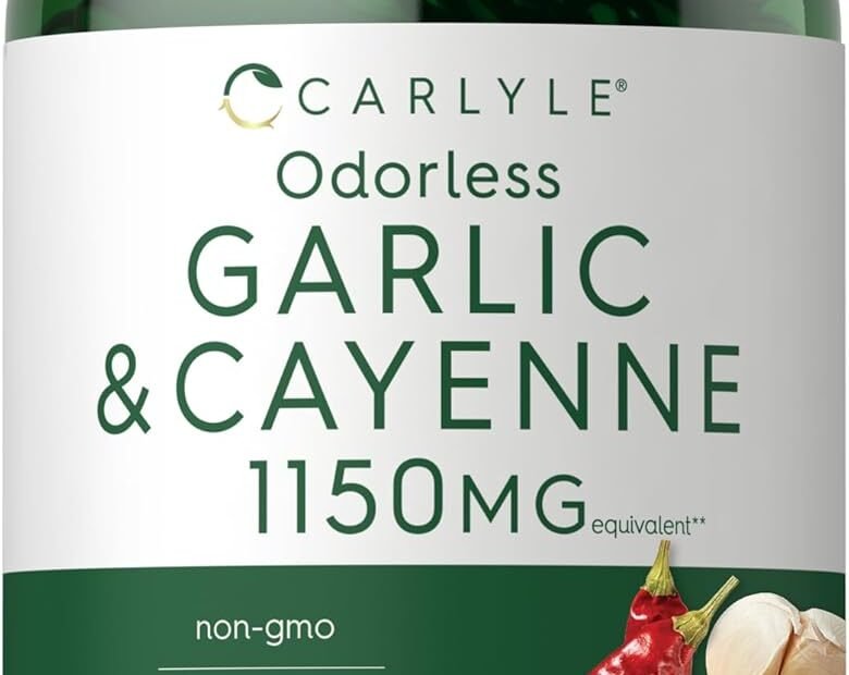 Boost Your Health: Carlyle Odorless Garlic & Cayenne Review