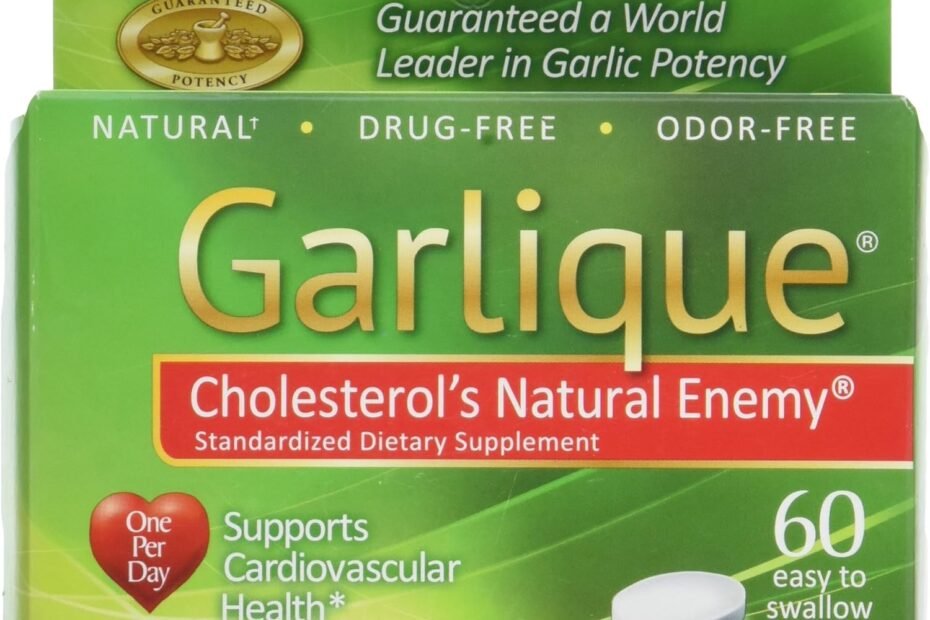 Boost Your Health Naturally: Garlique Dietary Supplement Review