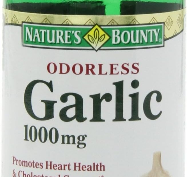 Boost Your Health with Nature's Bounty Garlic Extract: 1000 mg Powerhouse Reviewed!