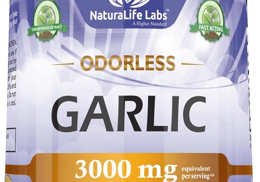 Boost Your Immunity Naturally: A Review of NaturaLife Labs Odorless Garlic 3000 mg
