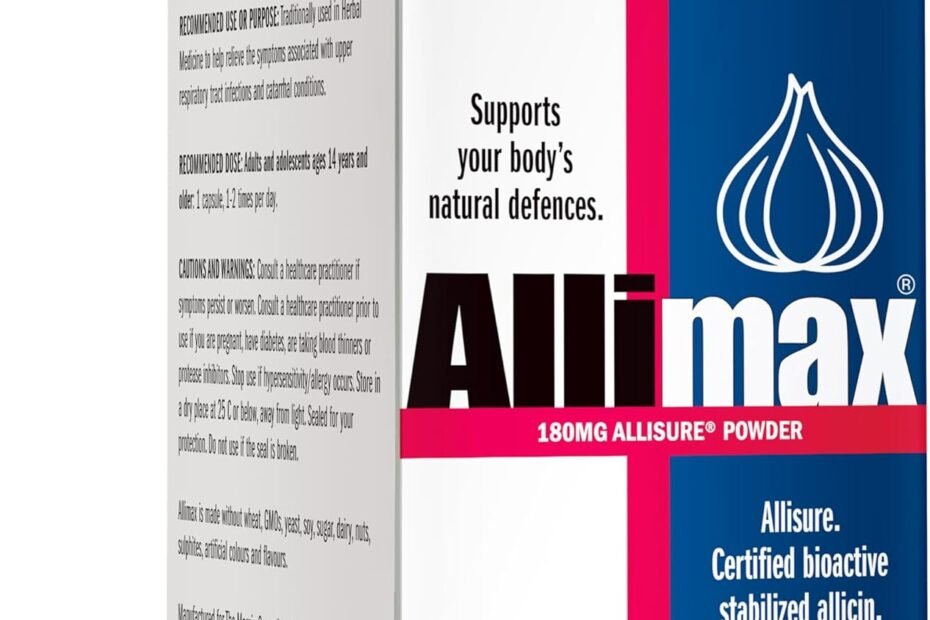 Boost Your Immunity with ALLIMAX: The Power of Allicin in a Capsule!