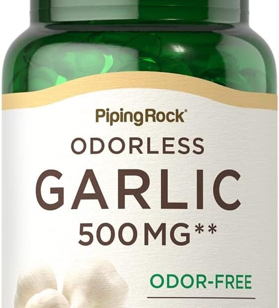 Odorless Garlic Softgels: Your Go-To Herbal Supplement for Health!