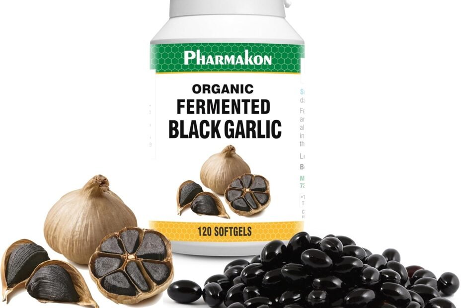Unlock the Benefits of PHARMAKON Organic Aged Black Garlic: A Review of its Powerful Health Boost!