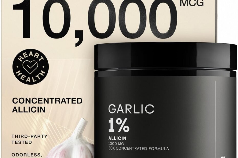 Unlock the Power of Garlic: Unbiased Review of Odorless Allicin Capsules