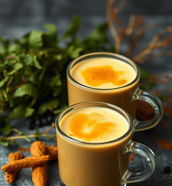 Sea Moss Black Seed Oil Ashwagandha Turmeric Bladderwrack Burdock: Golden Lattes for Inflammation Control