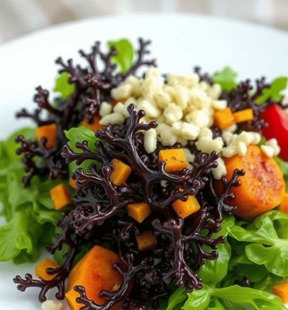 Sea Moss Black Seed Oil Ashwagandha Turmeric Bladderwrack : Salad Toppings That Support Your Heart