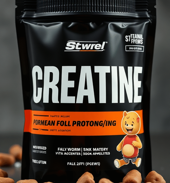 5g Creatine Chews - No Mixing Needed!