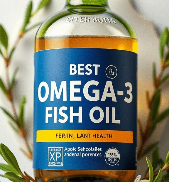 Best Omega-3 Fish Oil for Brain & Heart Health
