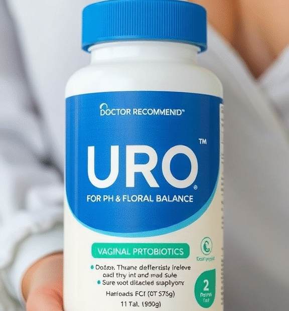 Doctor-Recommended Vaginal Probiotic – URO for pH & Flora Balance