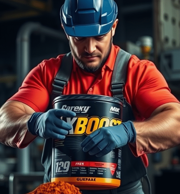MaxBoost vs Competitors: Which Supplement Stands Out? Factory Worker Fuel Mix