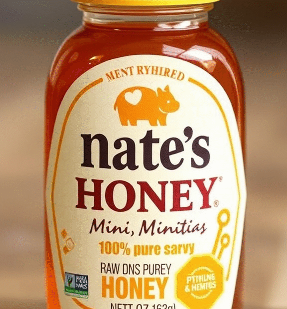Nate's Honey Minis - Single-Serve 100% Pure, Raw & Unfiltered Honey review