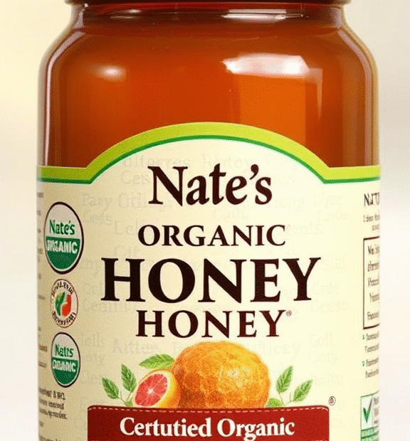 Nate's Organic 100% Pure, Raw & Unfiltered Honey - USDA Certified Organic review