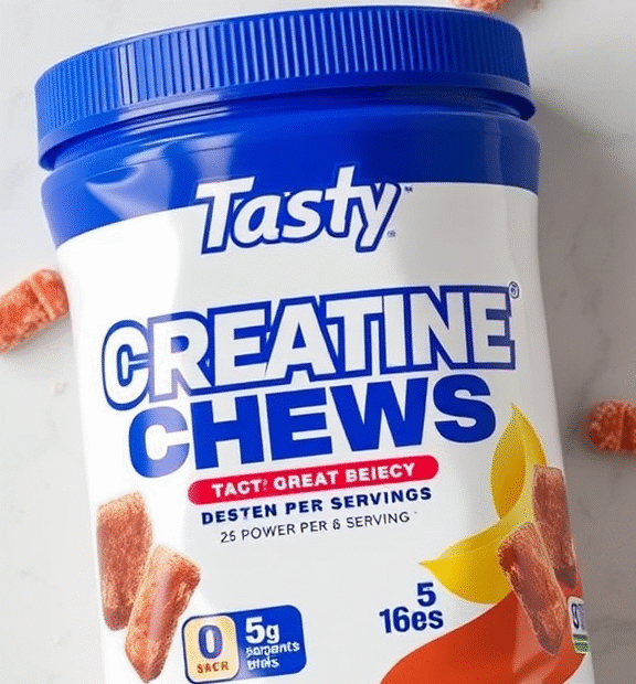 Tasty Creatine Chews - 5g Power Per Serving