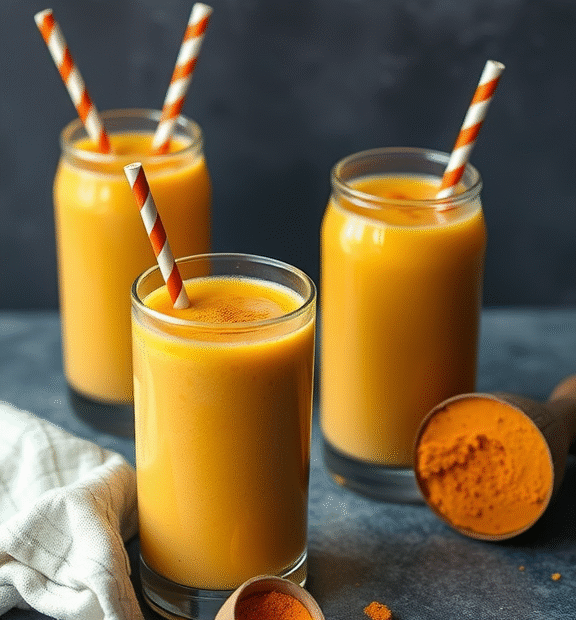 Turmeric Smoothies: Beat Bland Food Boredom While Protecting Your Heart