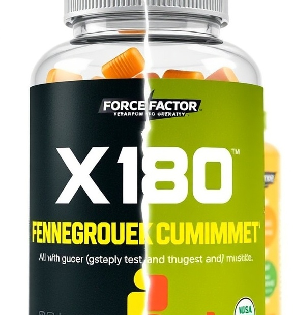 Fenugreek vs. Force Factor Test X180 Gummies: Transform Mindless Munching into Mindful Meals with D3 Boost