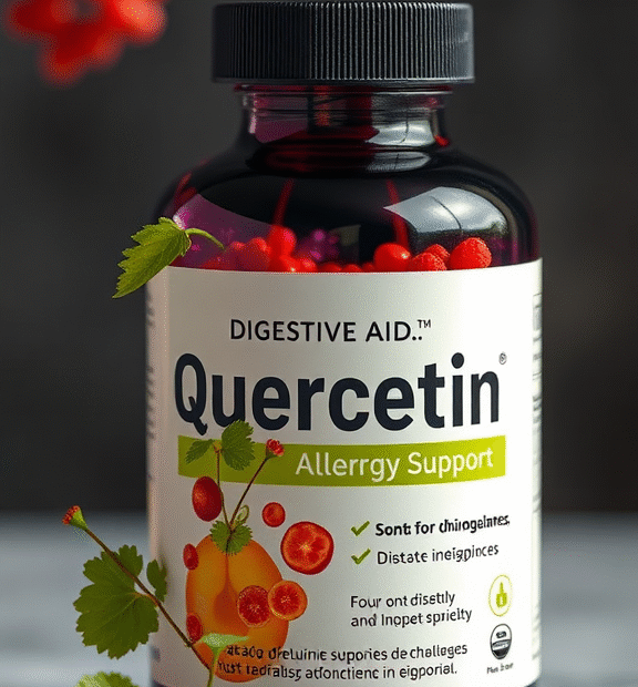 Quercetin for Metastasis Allergy Support [Digestive Aid, 2025]