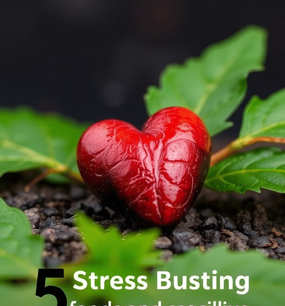 Shilajit 1000 mg & Tongkat: 5 Stress-Busting Foods and Supplements for a Stronger Heart