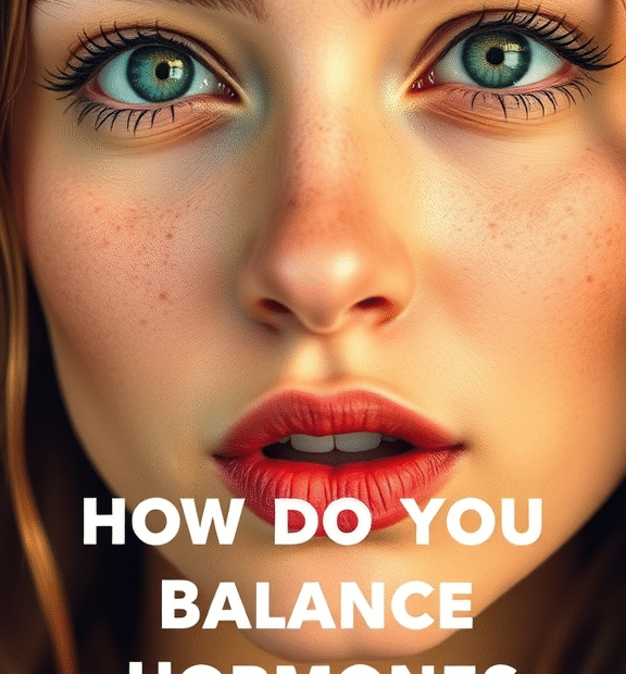 how do you balance hormones naturally