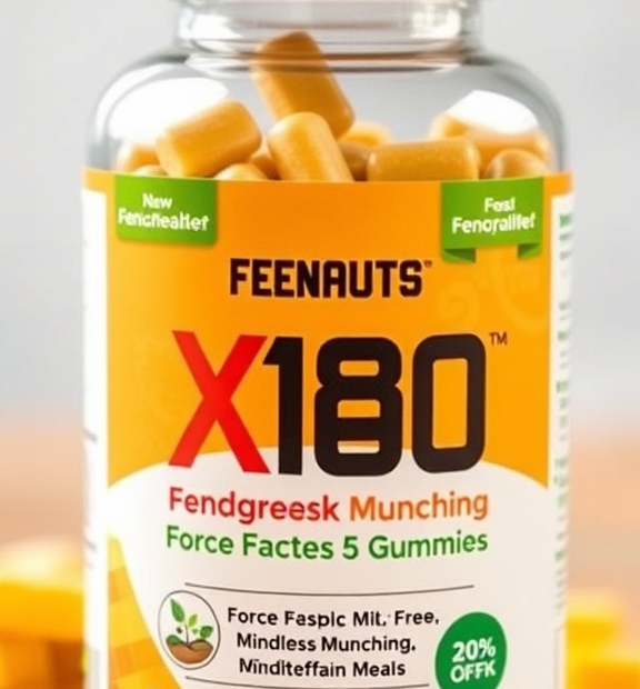 Fenugreek vs. Force Factor Test X180 Gummies: Transform Mindless Munching into Mindful Meals with D3 Boost