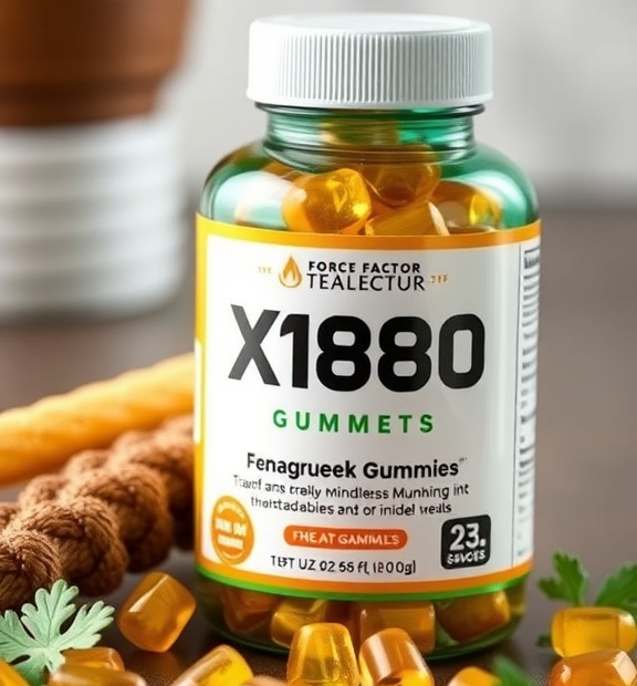 Fenugreek vs. Force Factor Test X180 Gummies: Transform Mindless Munching into Mindful Meals with D3 Boost