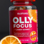 OLLY Laser Focus Gummy, Ginseng, Alpha GPC, B Vitamins, Berry Tangerine Flavor Review—Focus Gains?