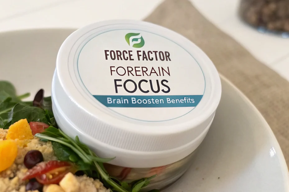 Understanding Force Factor Forebrain Focus Brain Booster Benefits