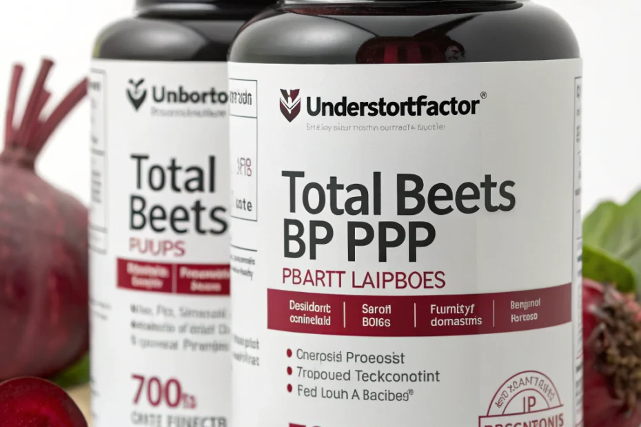 Understanding Force Factor Total Beets BP Capsules for Heart Health