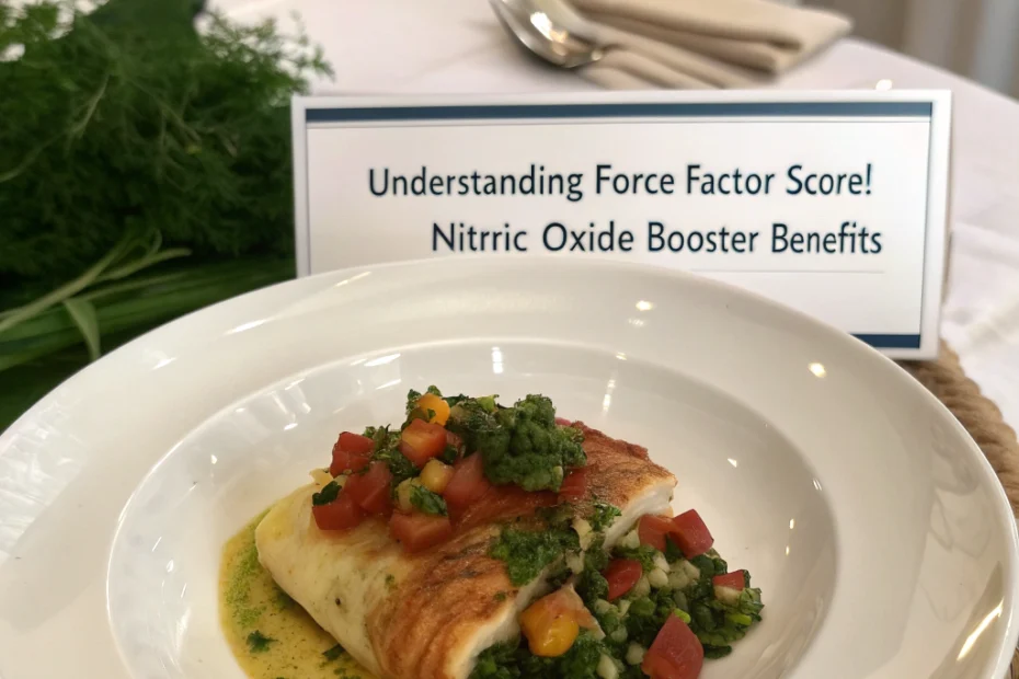 Understanding Force Factor Score! Nitric Oxide Booster Benefits