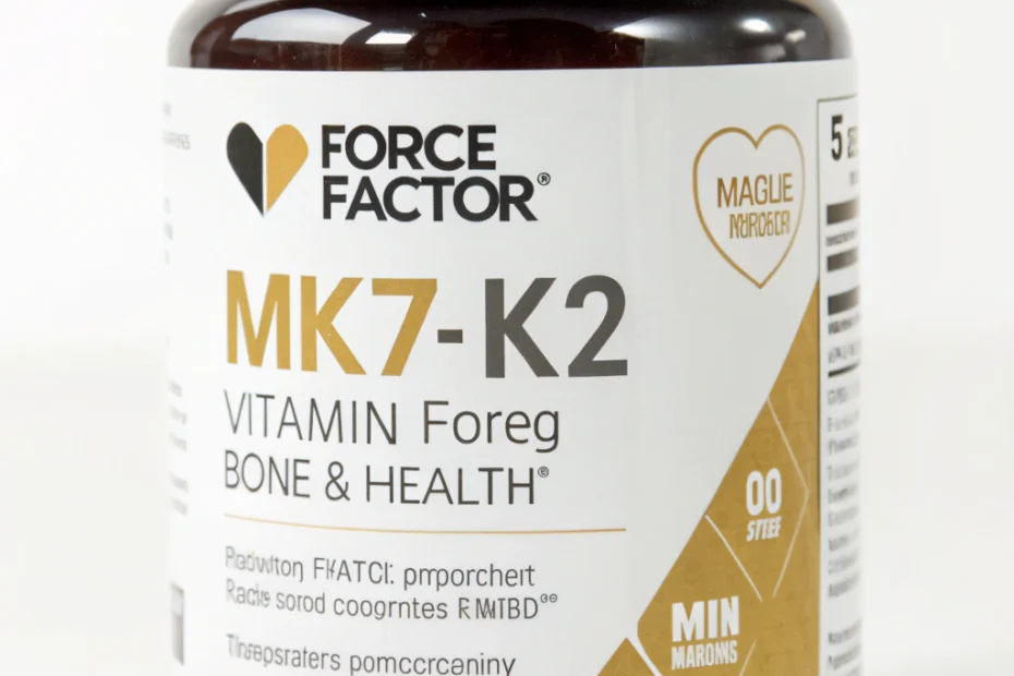 FORCE FACTOR MK-7 Vitamin K2 100 mcg: Bone & Heart Health Insights