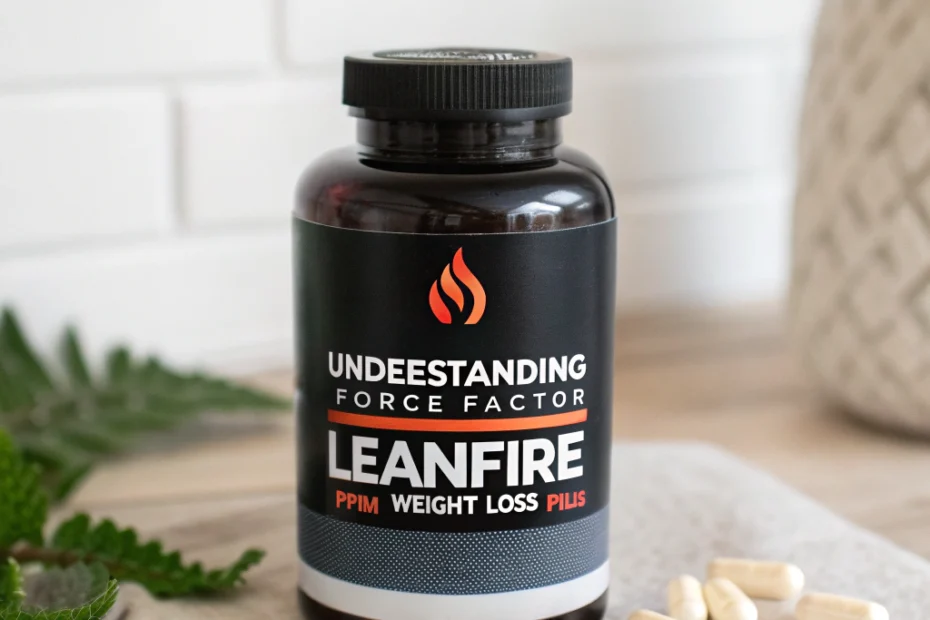 Understanding Force Factor LeanFire PM Weight Loss Pills