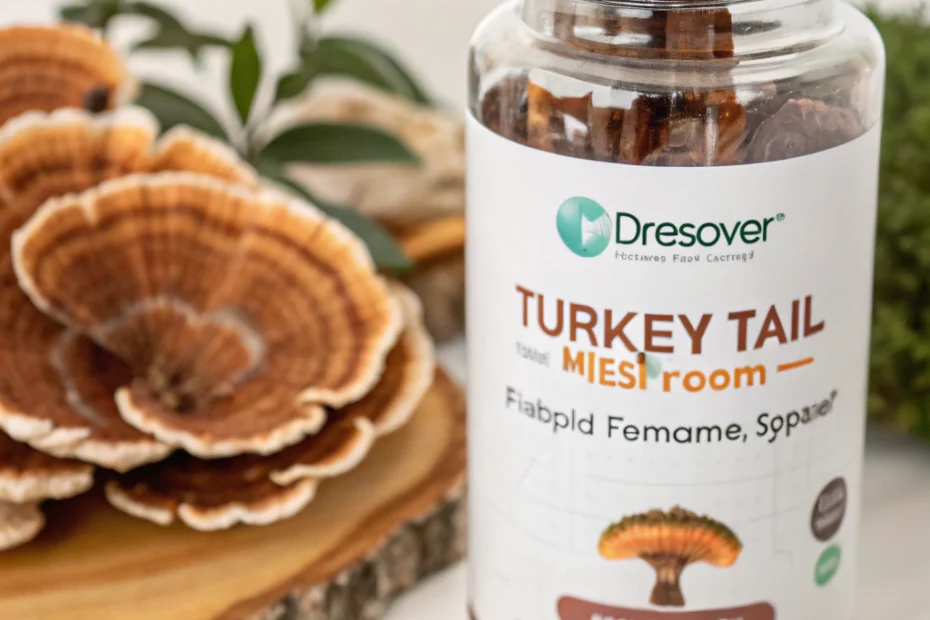 Discover FreshCap Turkey Tail Mushroom Supplement for Immune Support