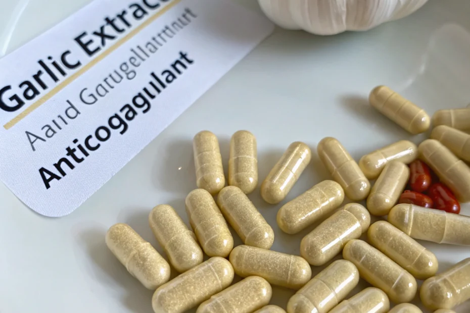Garlic Extract & Anticoagulants: What to Know Before Stacking