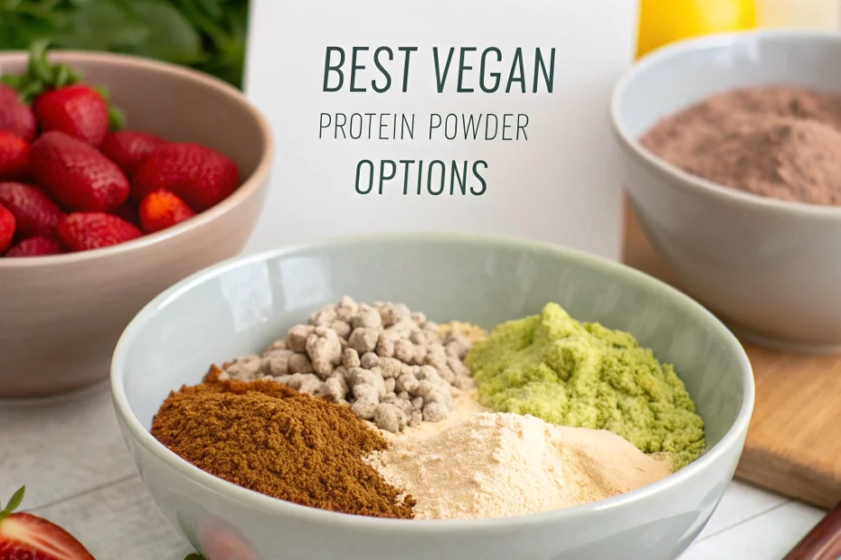 Discover the Best Protein Powder Vegan Options for Your Lifestyle