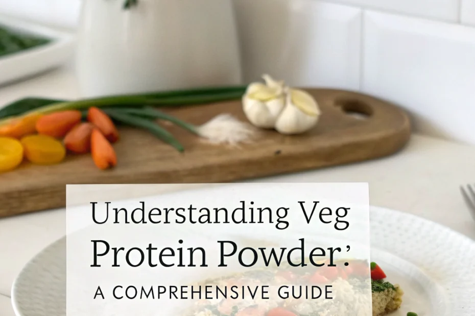 Understanding Veg Protein Powder: A Comprehensive Guide
