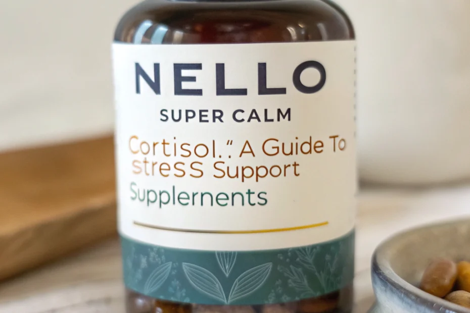 Nello Super Calm Cortisol: A Guide to Stress Support Supplements