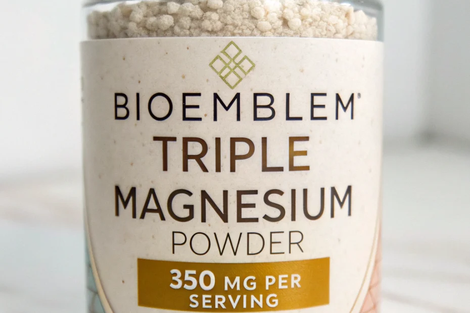 BioEmblem triple magnesium powder: 350 mg per serving for daily support: Your Guide to Choosing the Right Supplement