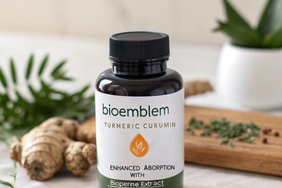 BioEmblem turmeric curcumin: enhanced absorption with BioPerine extract: Choosing the Right Supplement