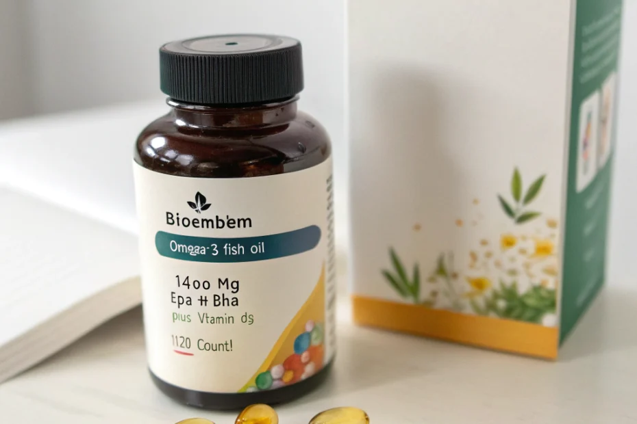 BioEmblem omega-3 fish oil: 1400 mg EPA+DHA plus vitamin D3 (120 count): Your Guide to Choosing Wisely