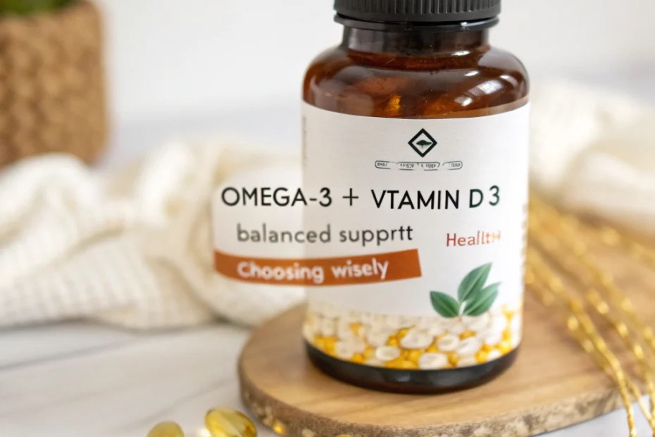 BioEmblem omega-3 fish oil: omega-3 + vitamin D3 for balanced support: Choosing Wisely for Optimal Health