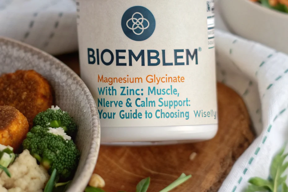BioEmblem magnesium glycinate with zinc: muscle, nerve & calm support: Your Guide to Choosing Wisely