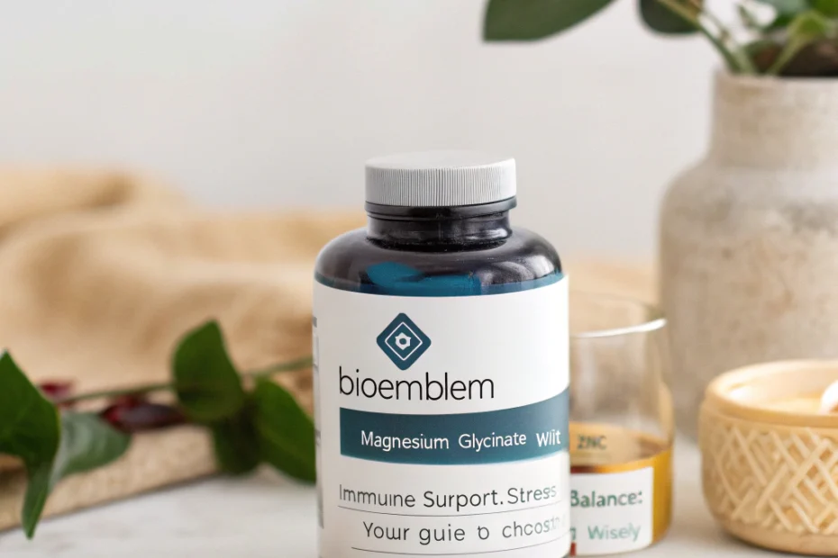 BioEmblem magnesium glycinate with zinc: immune support + stress balance: Your Guide to Choosing Wisely