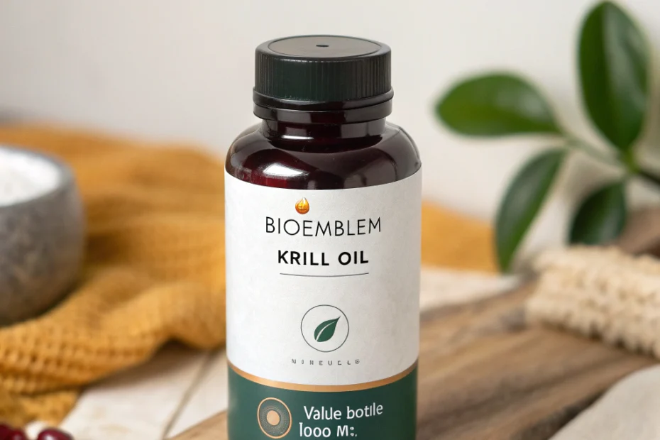 BioEmblem krill oil: value bottle—1000 mg, 60 softgels, easy on digestion: Your Guide to Choosing Wisely