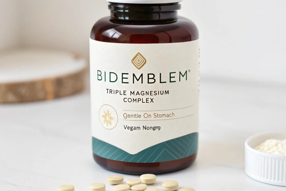 BioEmblem triple magnesium complex: gentle on stomach, vegan, non-GMO: Choosing the Right Supplement