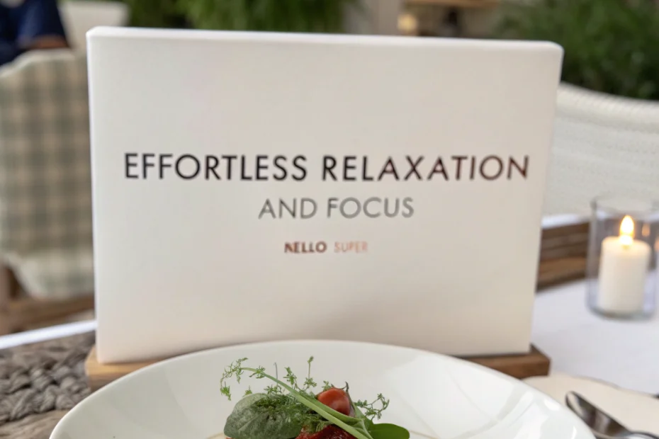 nello super calm review: Discover Effortless Relaxation and Focus