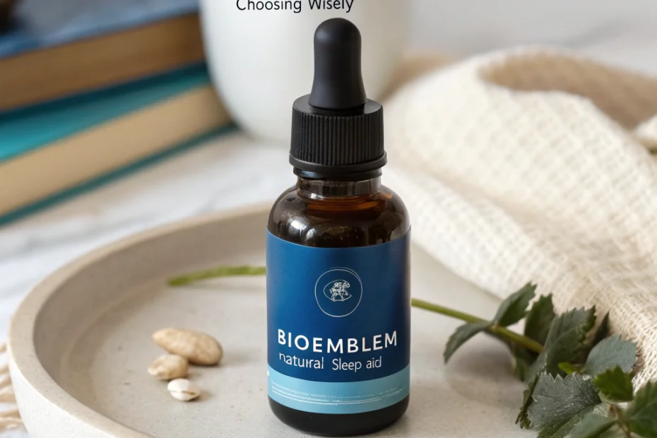 BioEmblem natural sleep aid: calm support for a smoother bedtime routine: Your Guide to Choosing Wisely